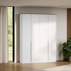 Szafki nocne wiszące 68cm (2szt) biały mat