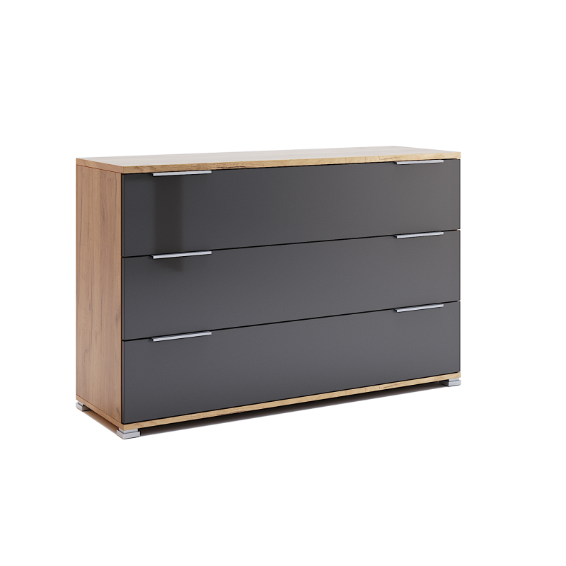 Komoda 80x100 3 szuflady Luna
