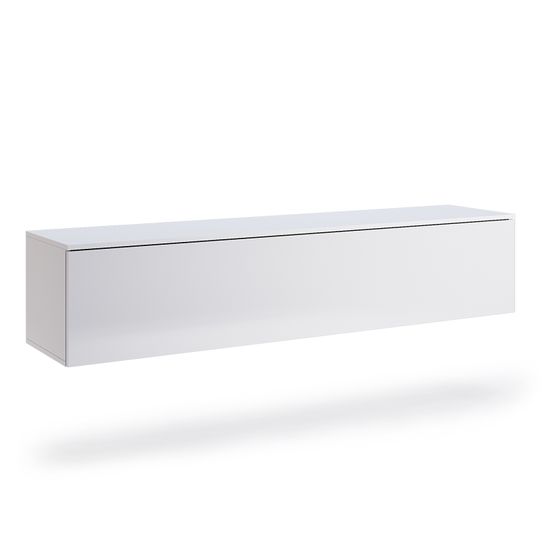 Biała szafka TV 175cm BOX