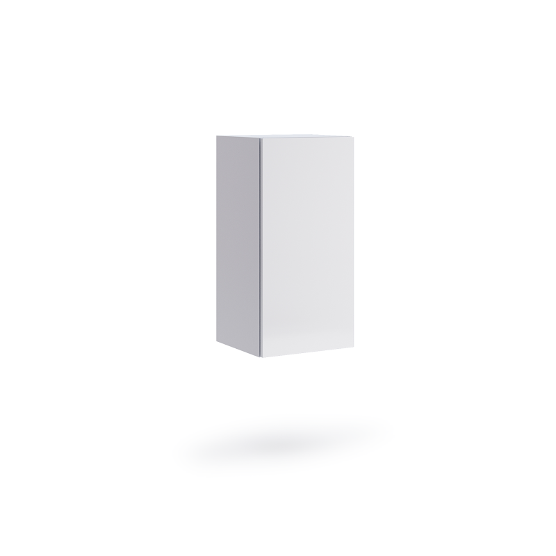 Biały regał wiszący 70cm BOX