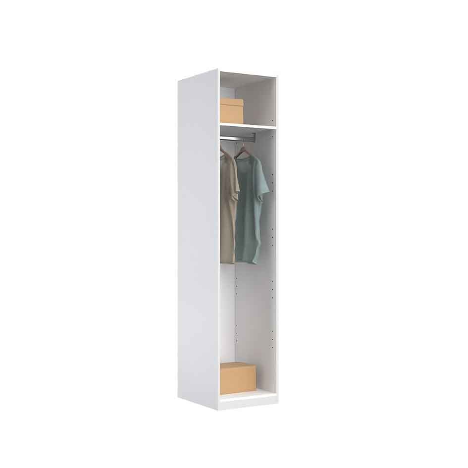 Szafa uchylna 1 drzwi 45cm biały połysk