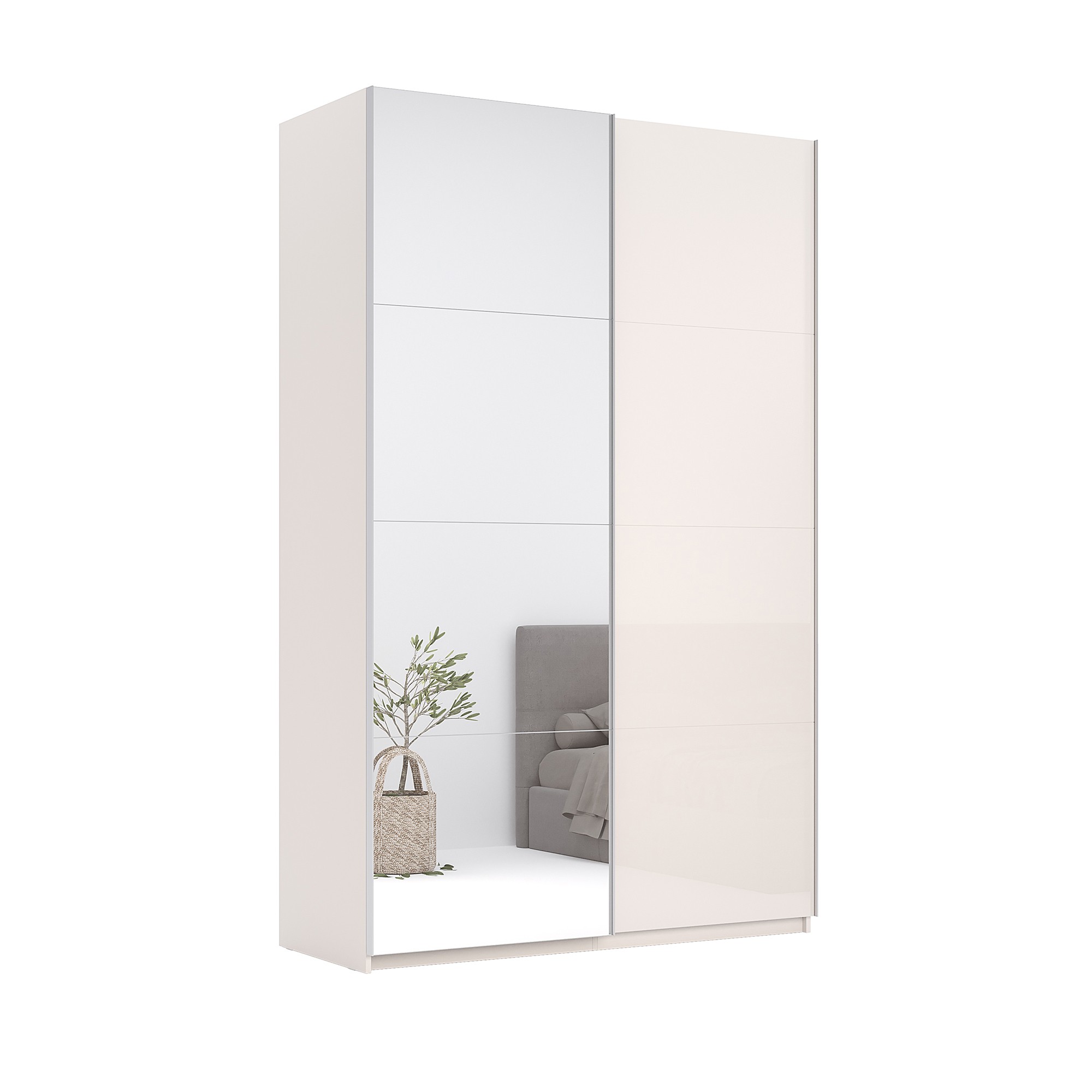 Szafa przesuwna z lustrem 240x150