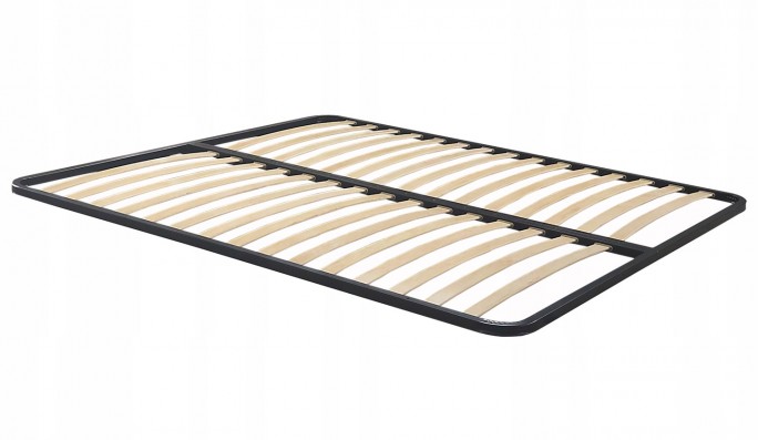 Łóżko 160x200 cm podnoszone białe z koroną i tapicerowanym zagłówkiem Luiza