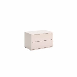 Szafka nocna 2 szuflady 60cm kaszmir mat