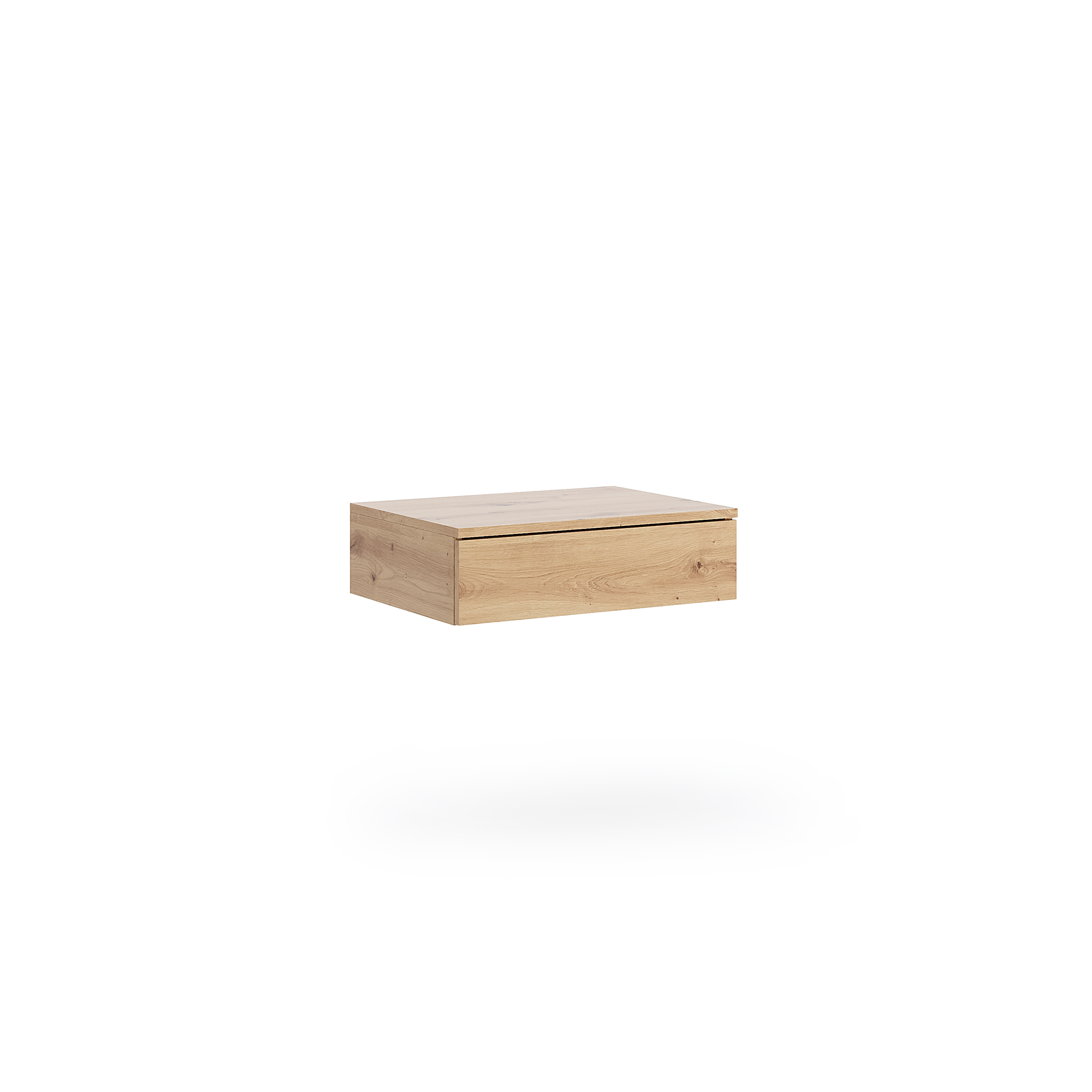 Szafka nocna wisząca 55 cm dąb artisan