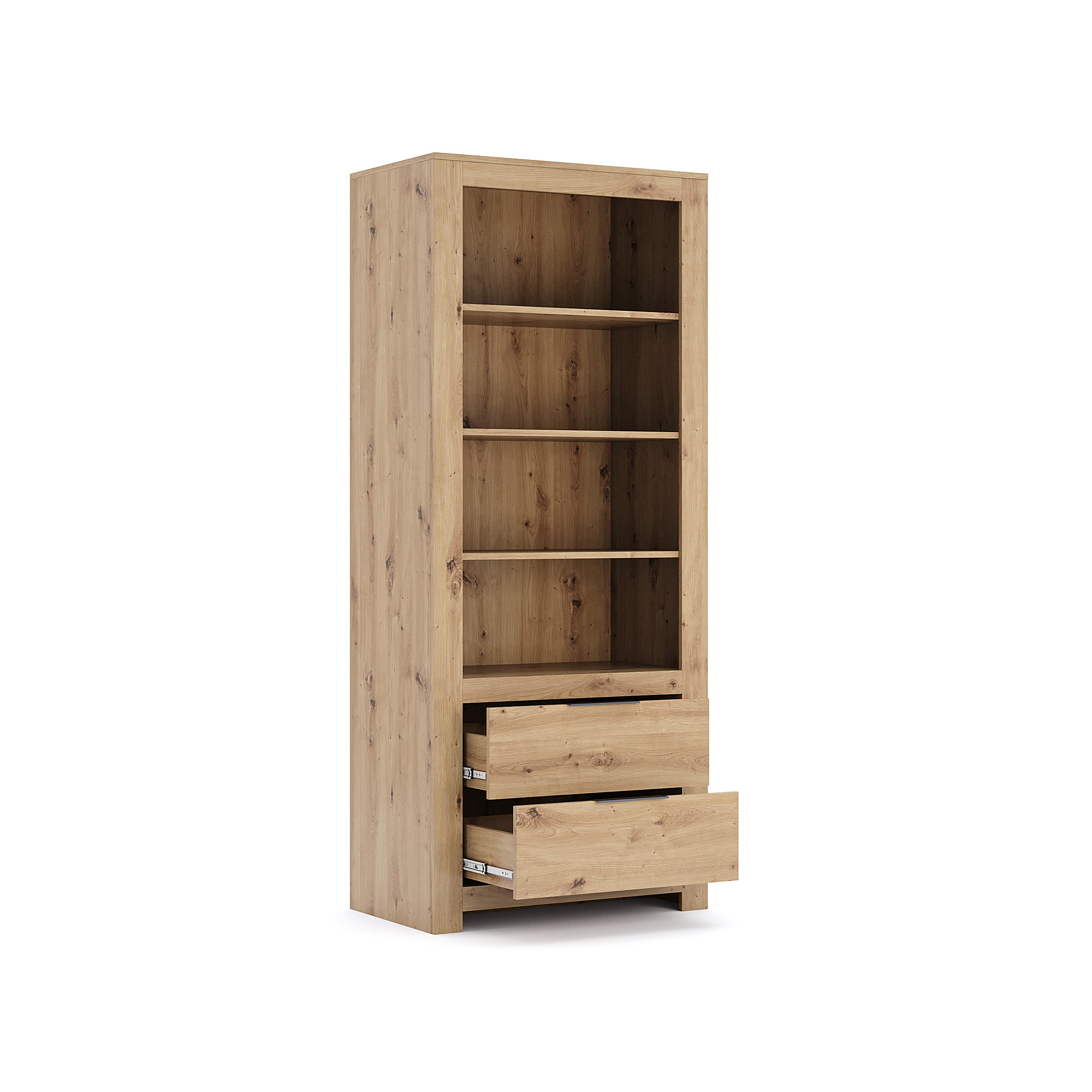 Witryna regał 80cm dąb artisan