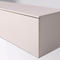 Szafka RTV stojąca 240 cm kaszmir połysk