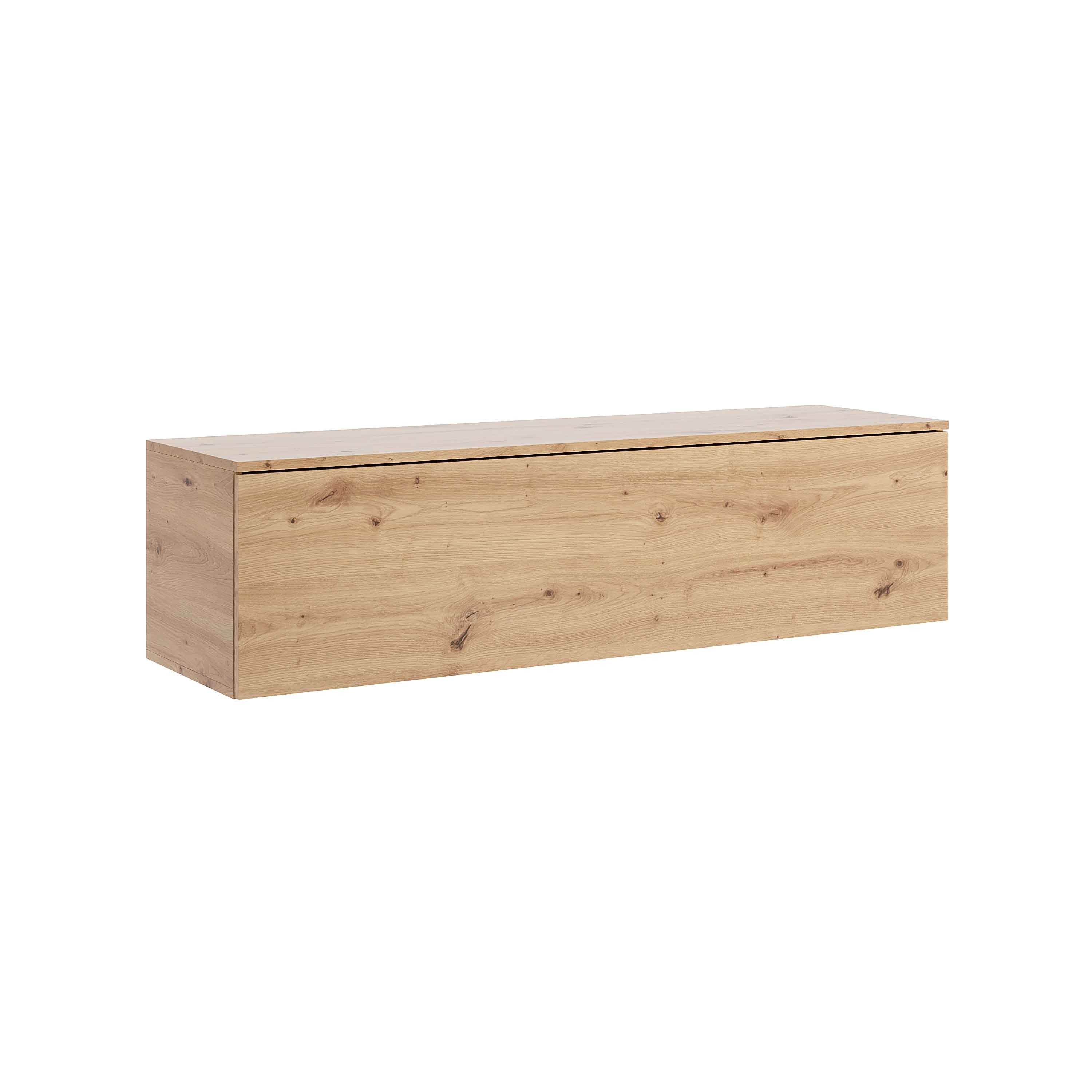 Szafka wisząca TV 140 cm dąb artisan