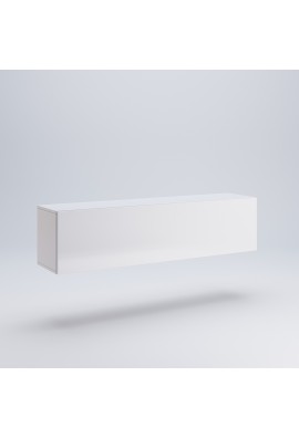Meblościanka 10 szafek biały połysk BOX-V1