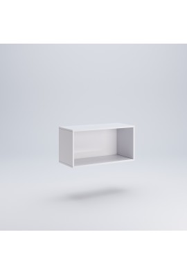 Meblościanka 10 szafek biały połysk BOX-V1