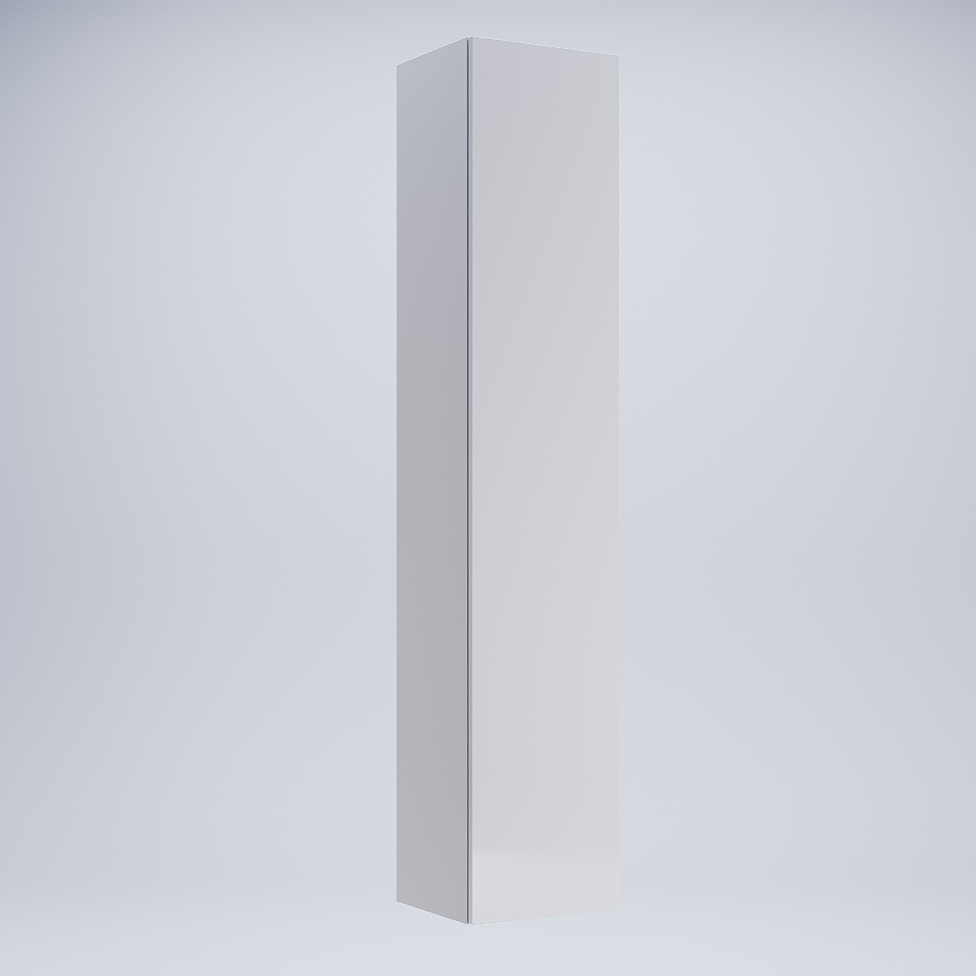 Meblościanka 10 szafek biały połysk BOX-V1