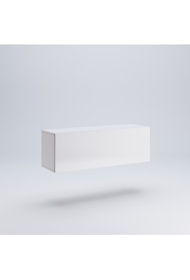 Meblościanka czarny/biały połysk BOX-V4